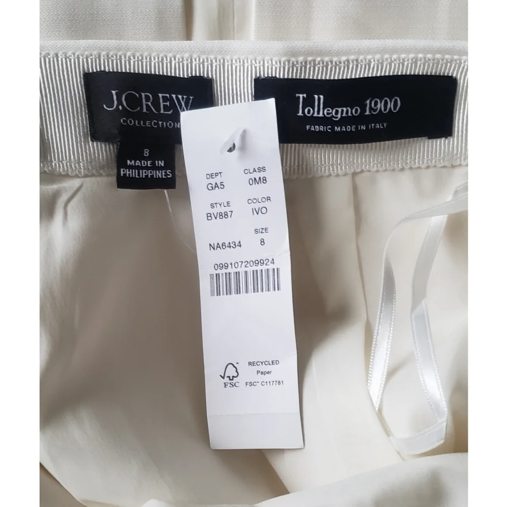 J.Crew Collection tuxedo maxi skirt in wool